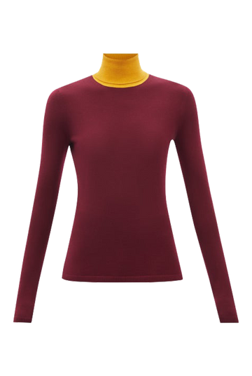 Bi Costa Roll-neck Cashmere-blend Sweater