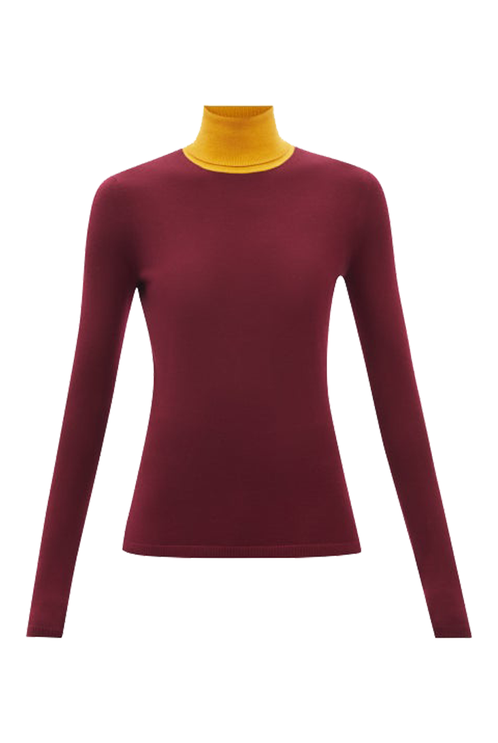Bi Costa Roll-neck Cashmere-blend Sweater