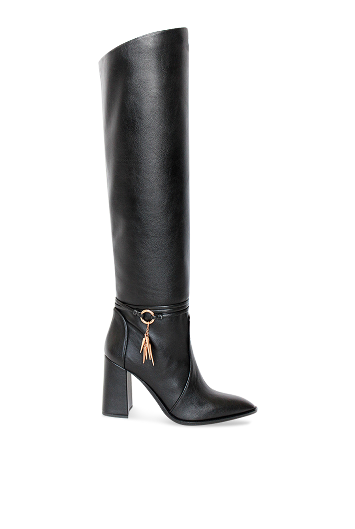 Penelope Vegan Leather Over-the-knee Boots
