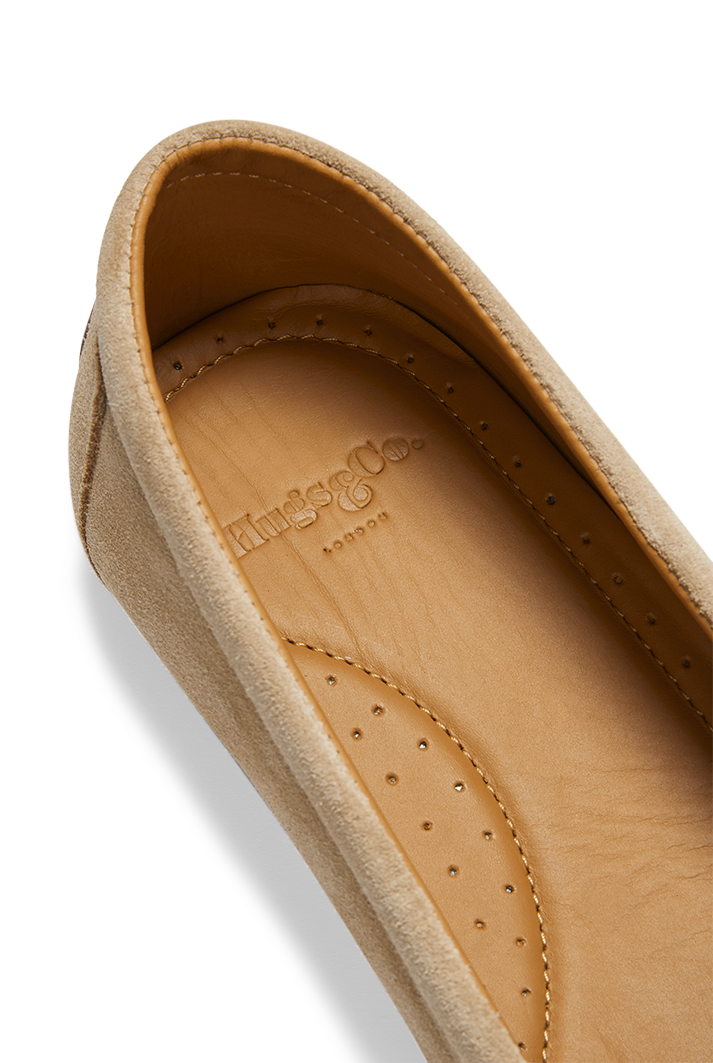 Chukka Taupe Suede Espadrilles