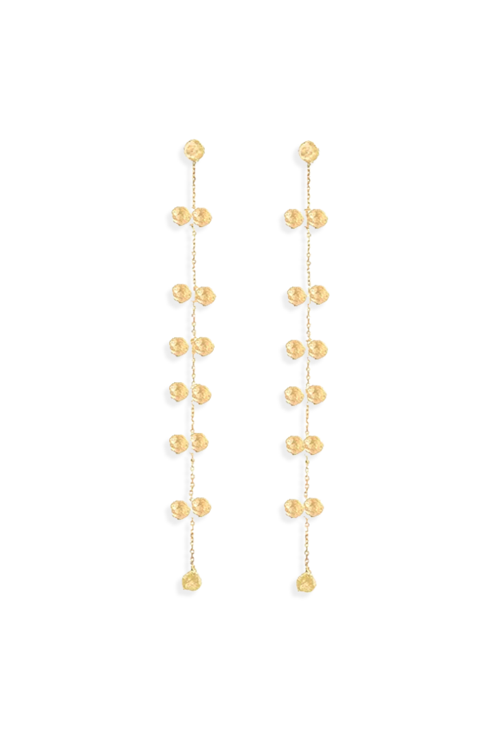 Scattered Stars Double Drop Earrings