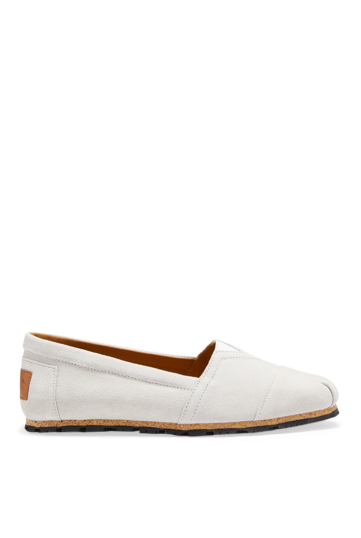 Chukka White Suede Espadrilles