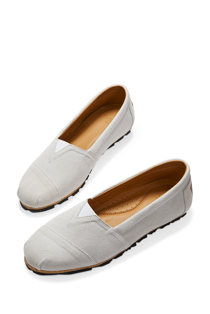 Chukka White Suede Espadrilles