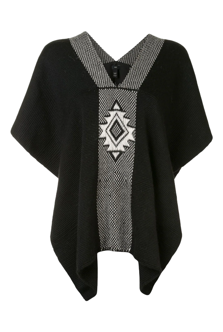 Manta Estrella Knitted Poncho