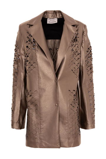 Women’s Laser Cut Bronze Jacket