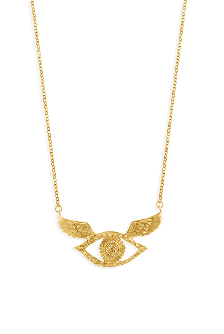 Fridha Eye Wing Necklace