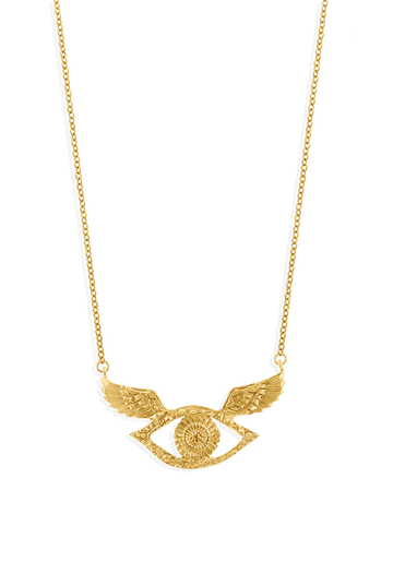 Fridha Eye Wing Necklace