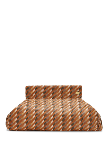 Lilis Large Woven Clutch Bag