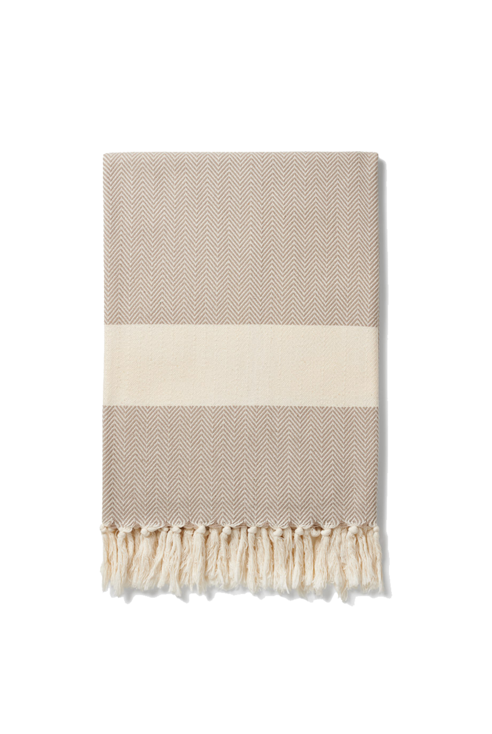 Ferah Herringbone Organic Cotton Blanket
