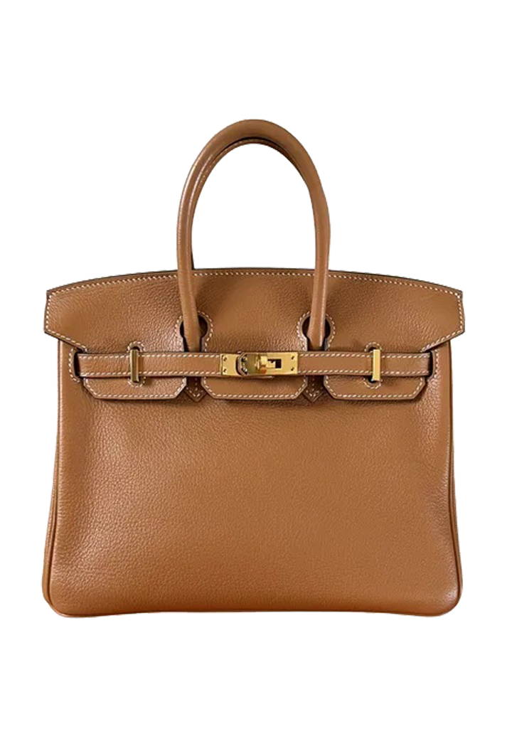 Birkin 25 Brown Leather Handbag