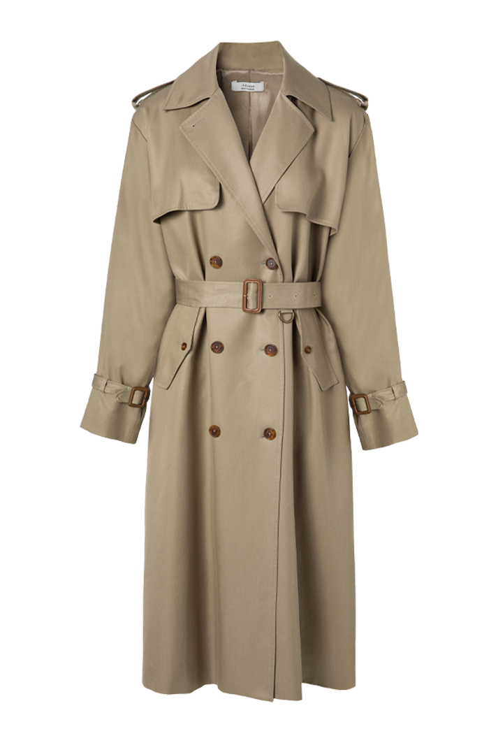 Classic Belted Trench Coat