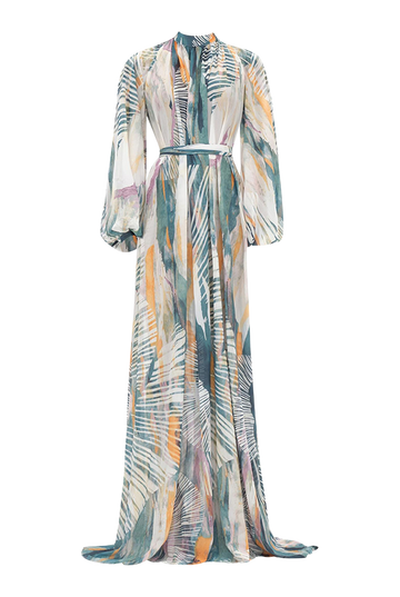 Sade Cover-up Abstract Bark Dress