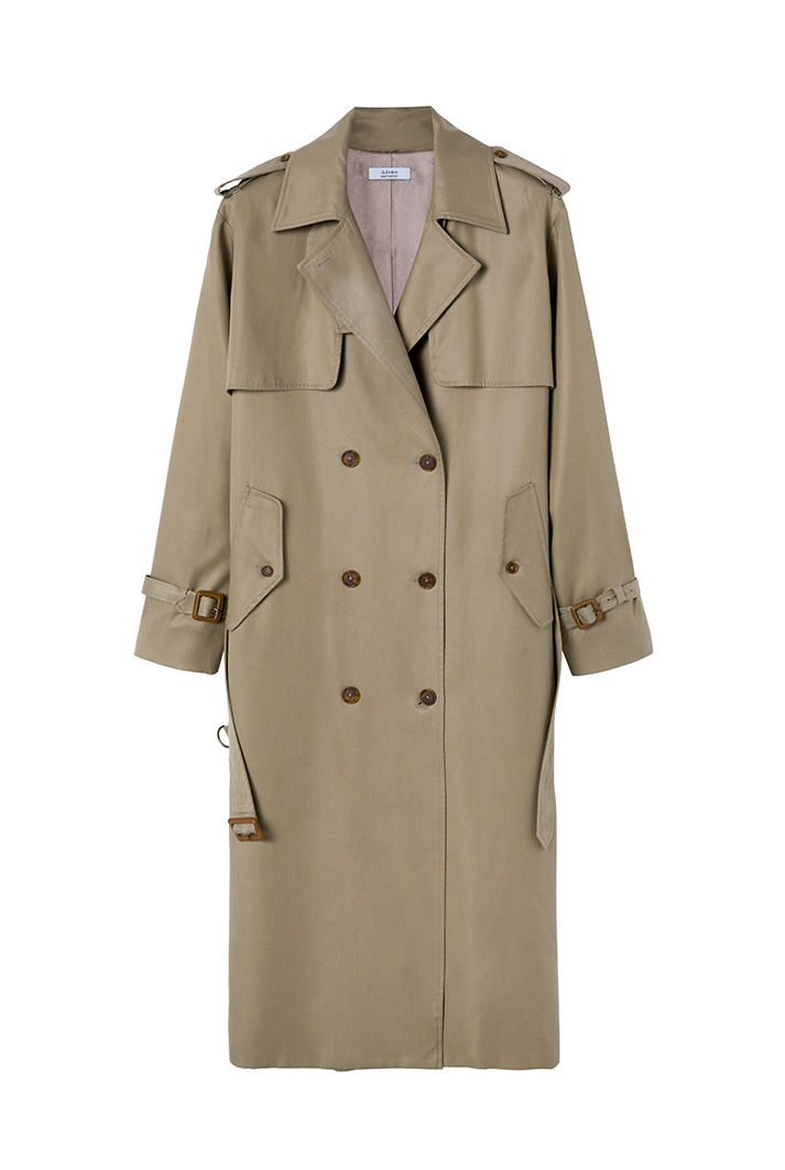 Classic Belted Trench Coat