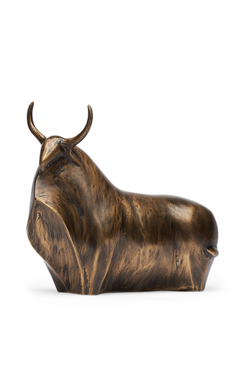 Tiger‘s Eye Bronze Bull