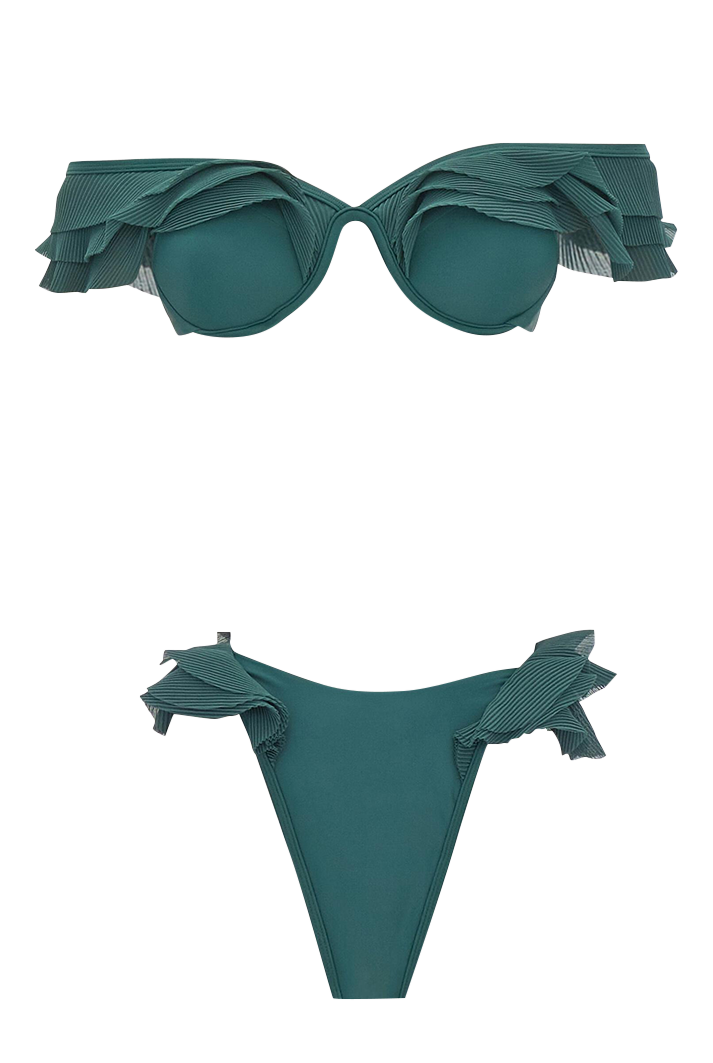 Salama Green High Rise Bikini