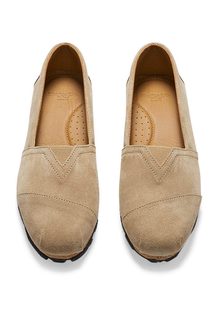 Chukka Taupe Suede Espadrilles