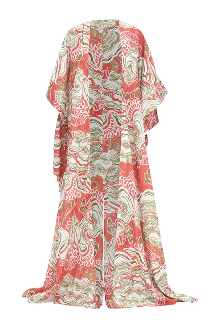 Gamba Abstract Mushroom Robe