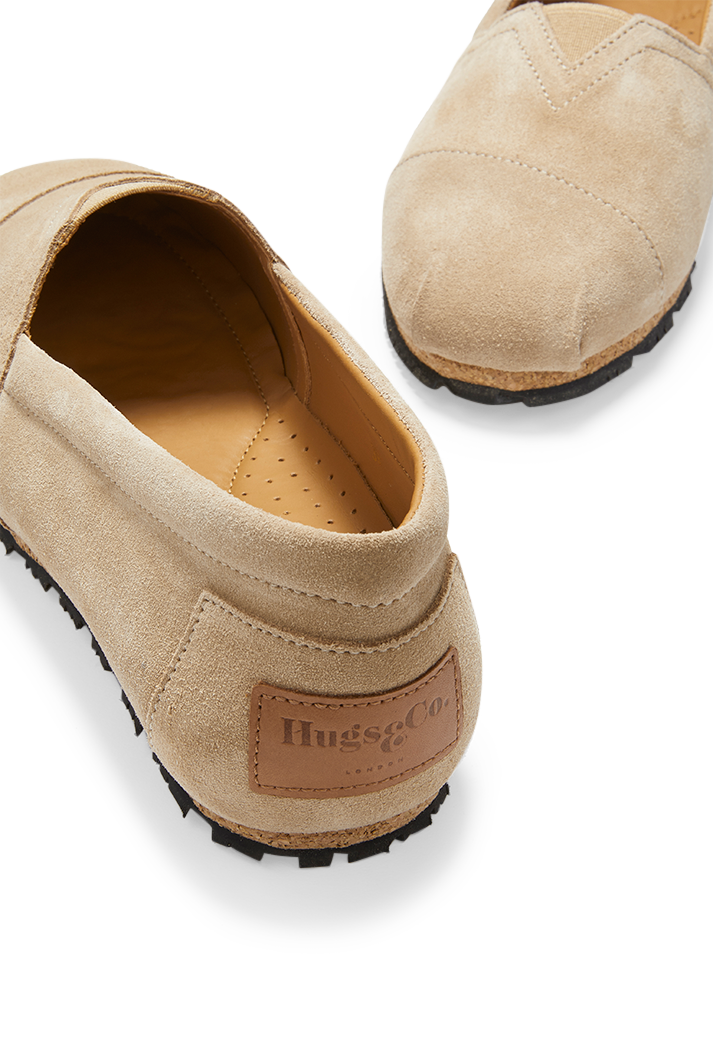 Chukka Taupe Suede Espadrilles