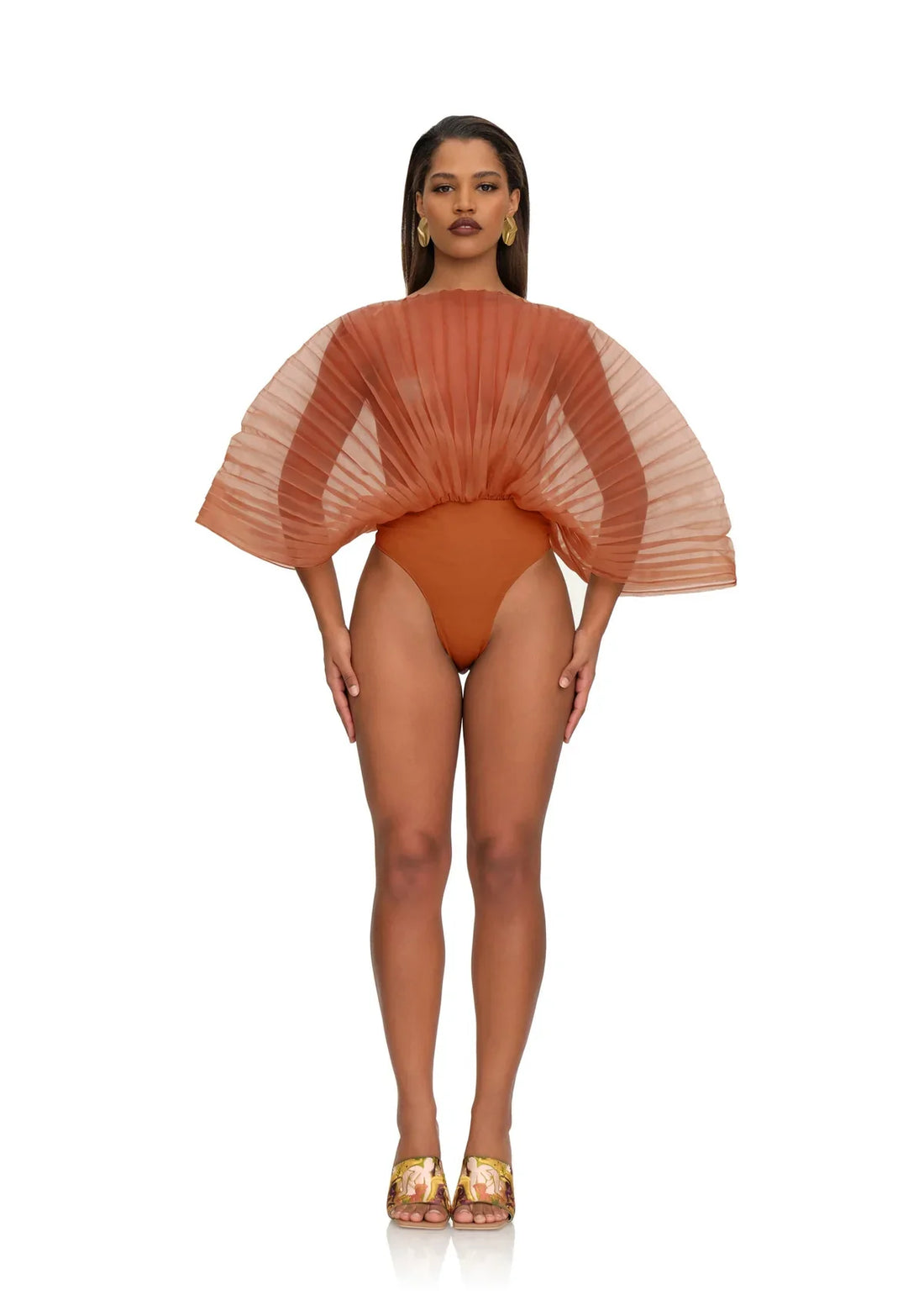 Sombra Puff Sleeve Bodysuit