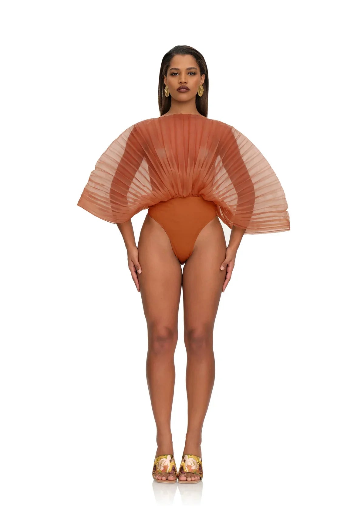 Sombra Puff Sleeve Bodysuit