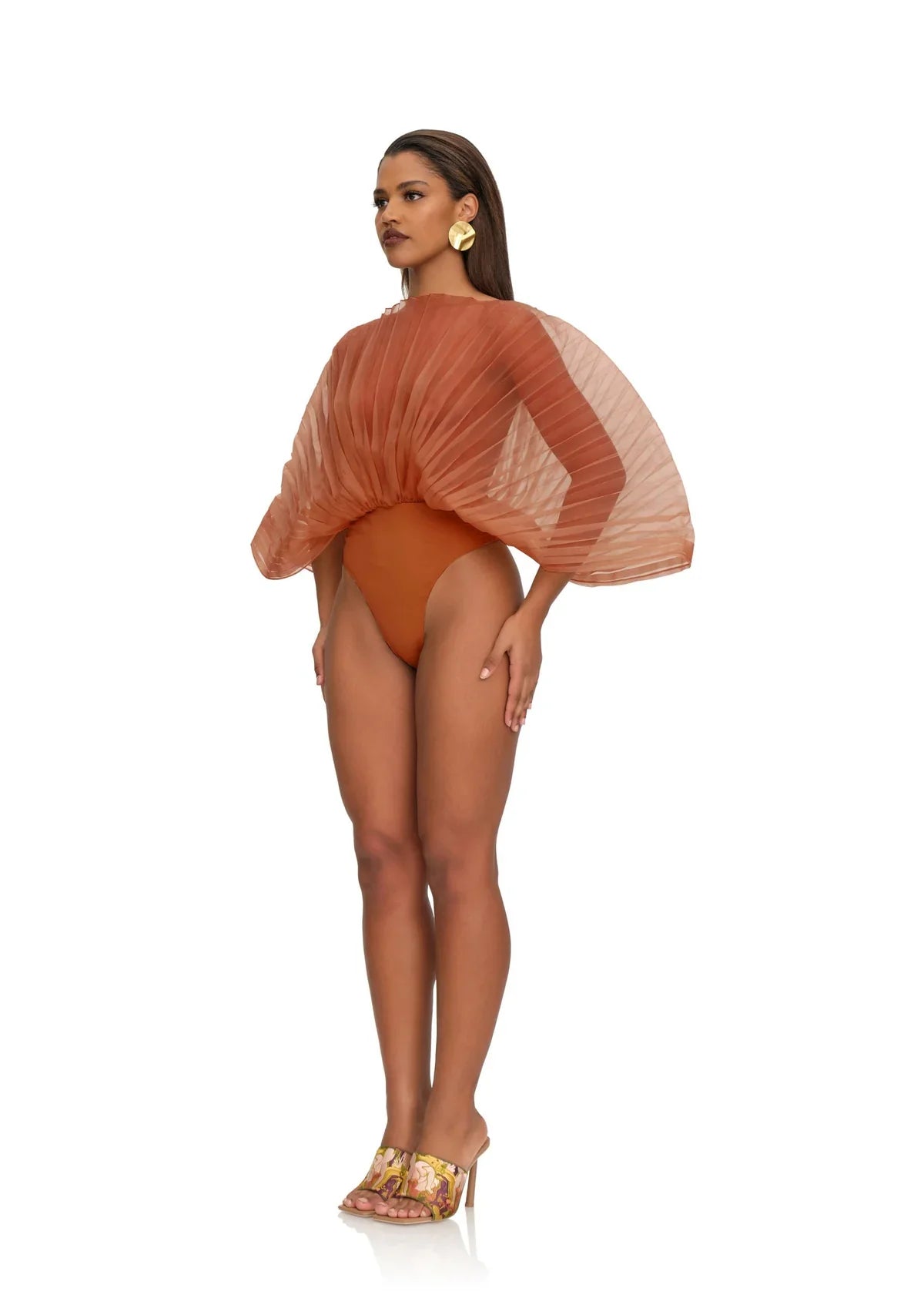 Sombra Puff Sleeve Bodysuit