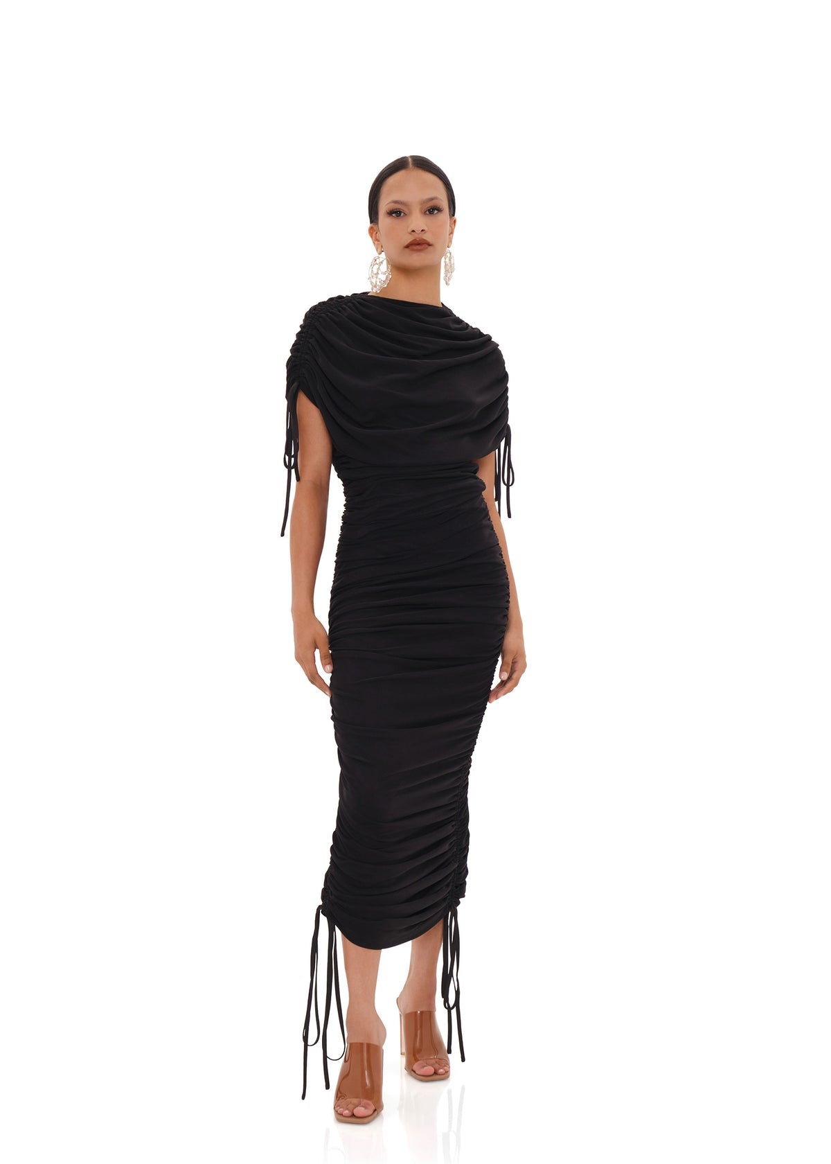 Ratu Mesh Black Dress
