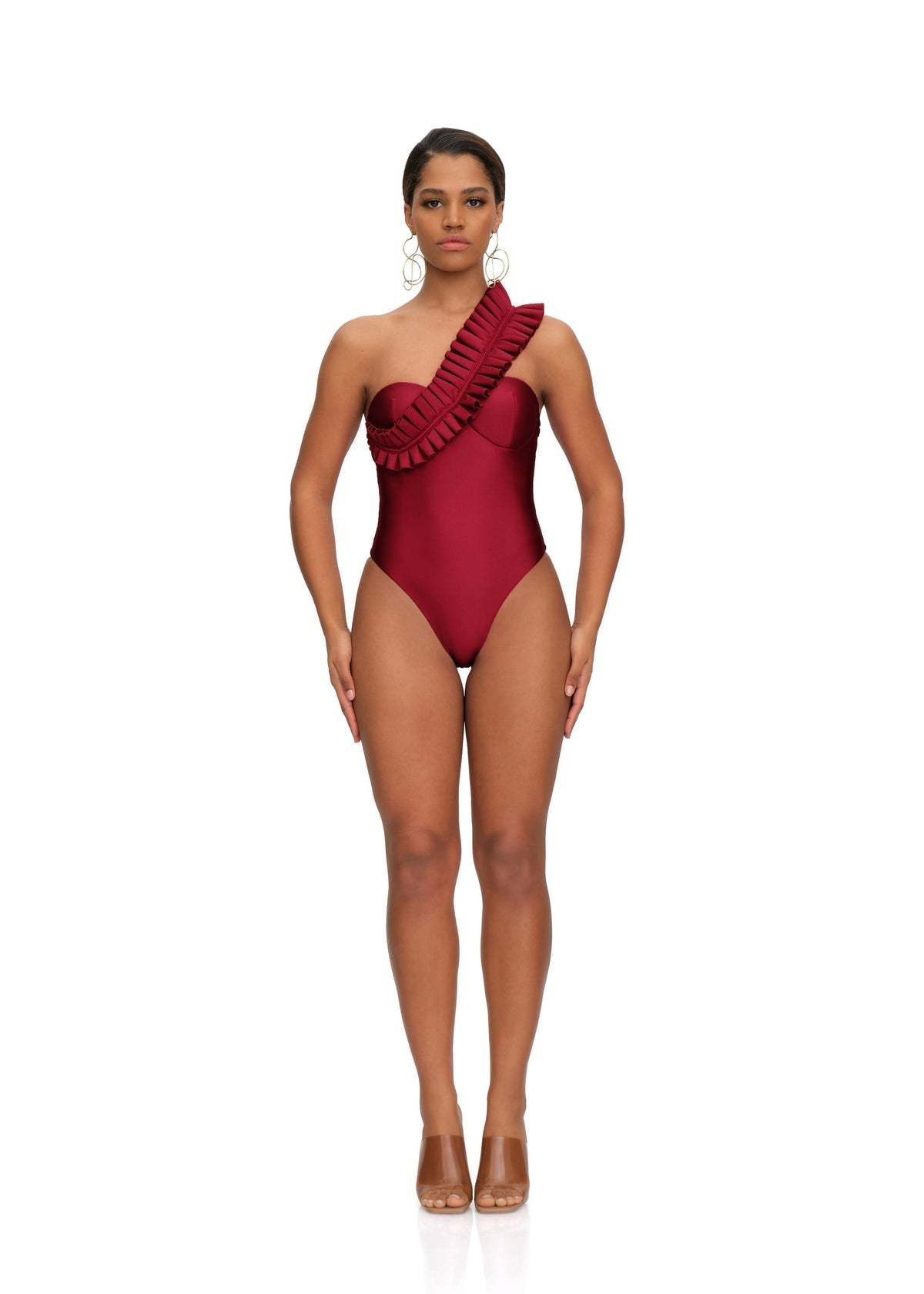 Nisi Wine One Piece Swimsuit