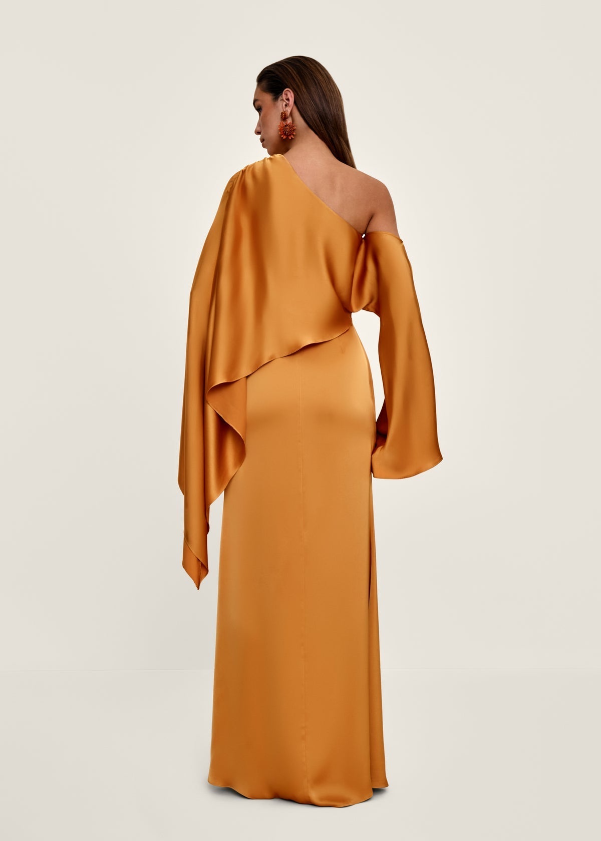 Leena Off-Shoulder Dress | Gold