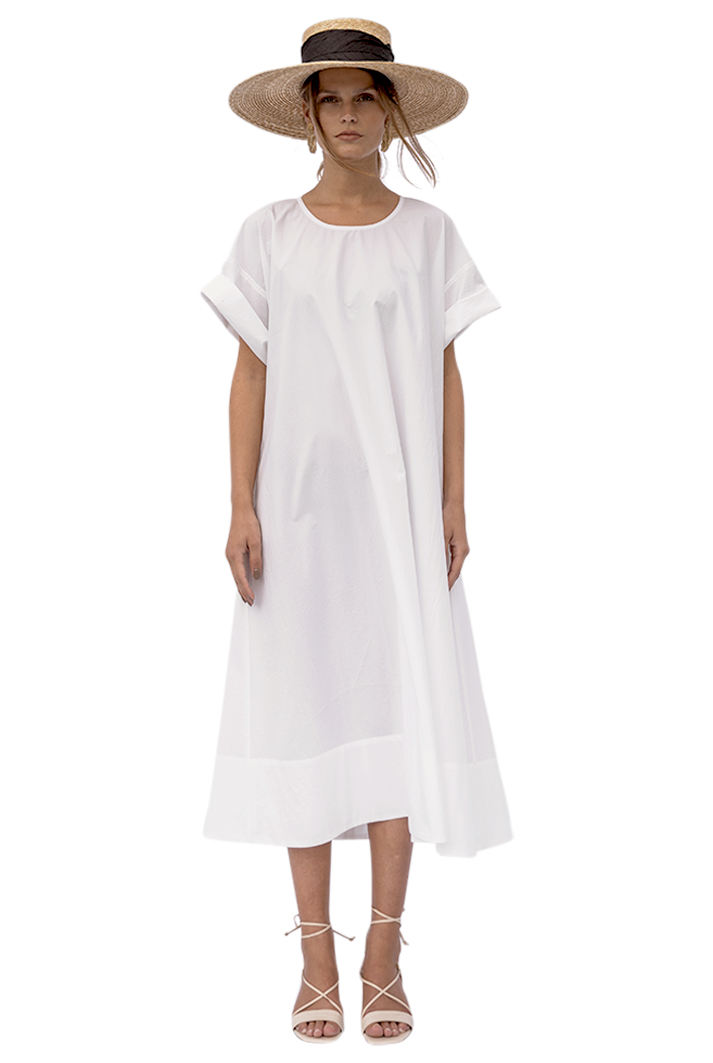 Aurore Cotton Flowy Dress