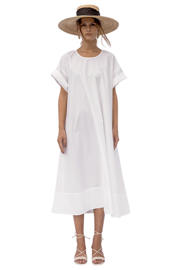 Aurore Cotton Flowy Dress