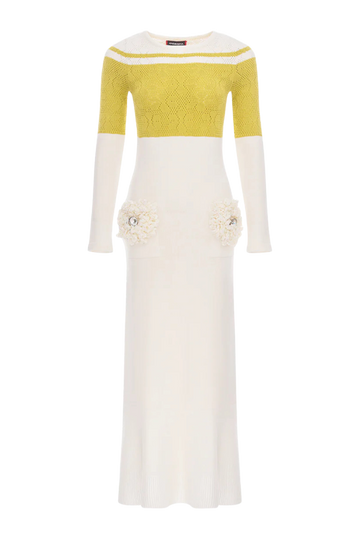 Long Sleeve Knit Midi Dress