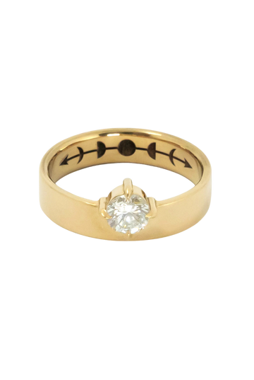 Sunrise Diamond Ring