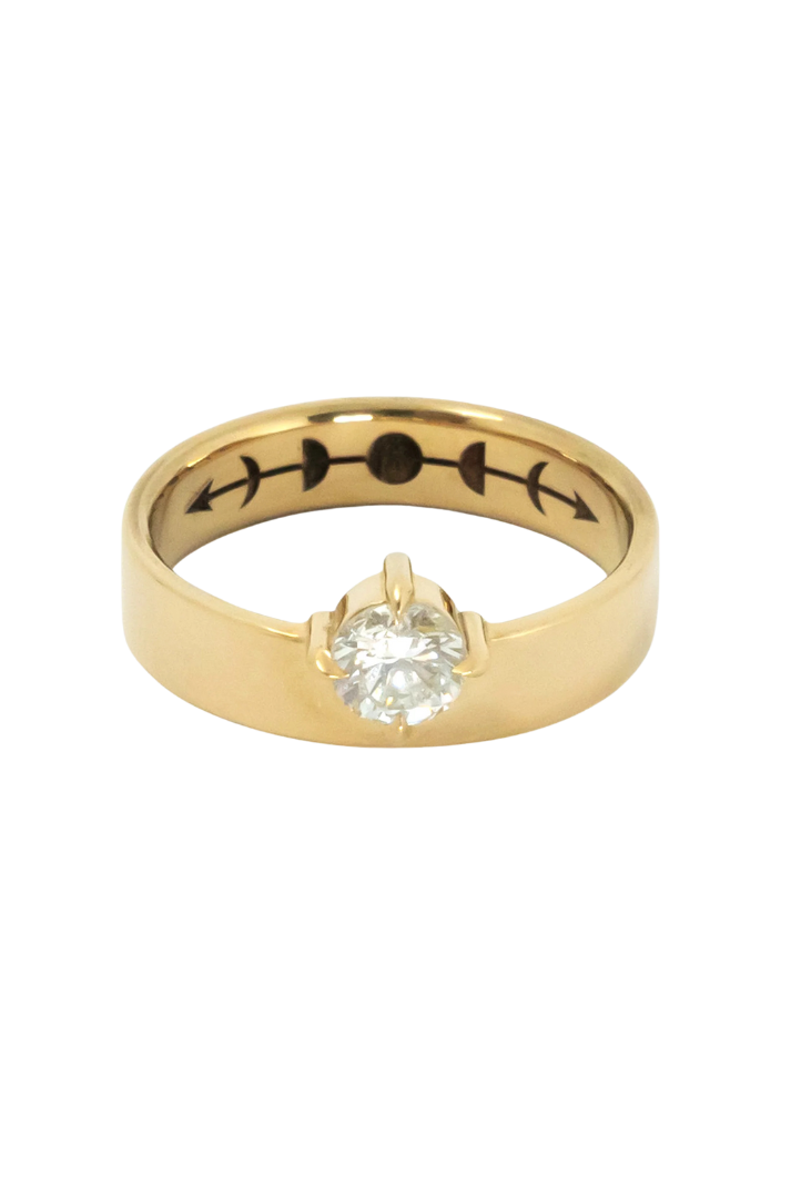 Sunrise Diamond Ring