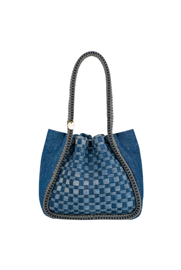 Negara Mini Denim Tote Bag