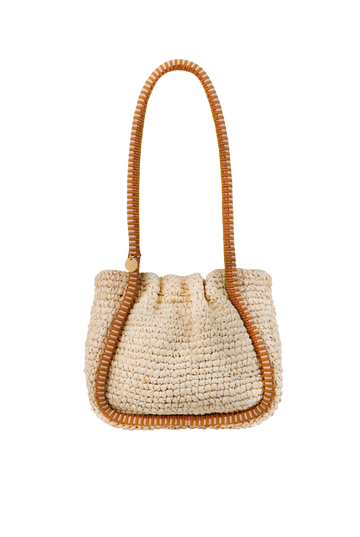 Negara Mini Raffia Gathered Tote