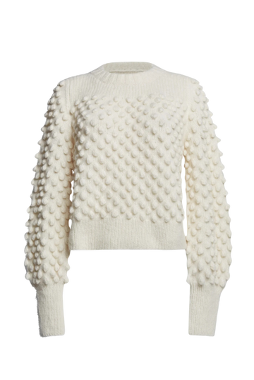 Alpaca Wool Sweater | Ivory