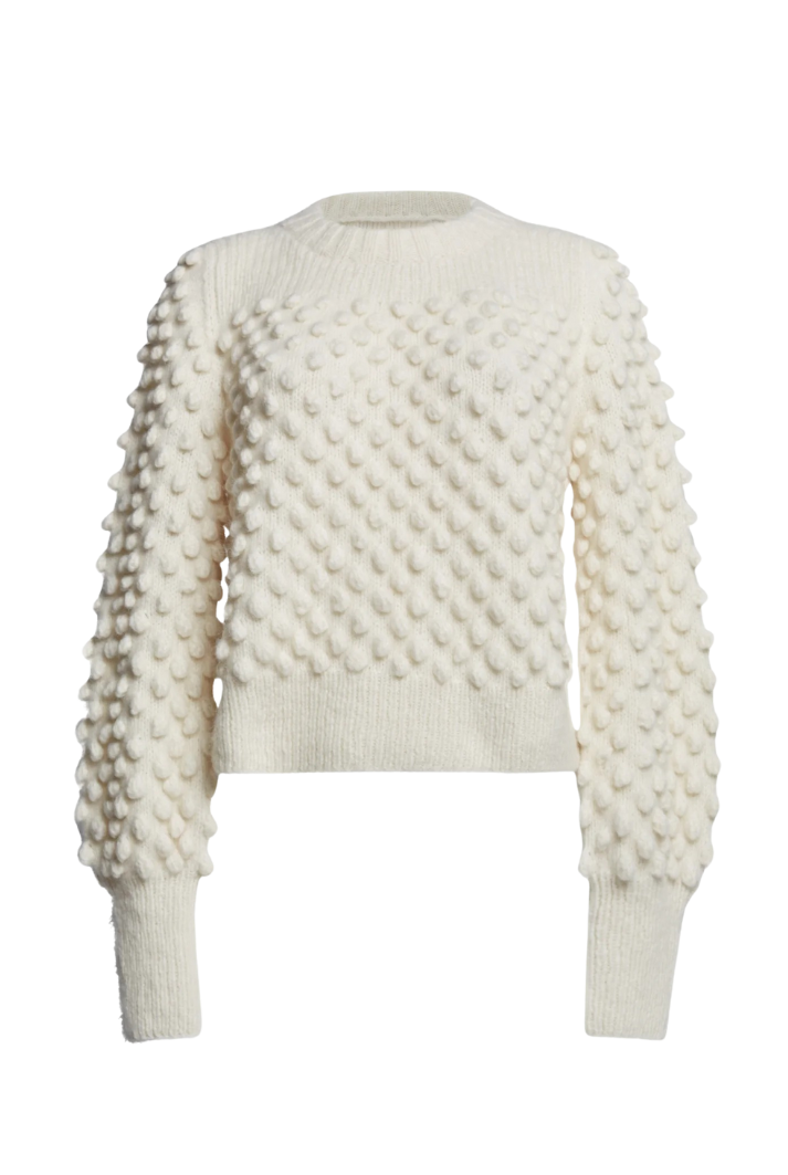 Alpaca Wool Sweater | Ivory