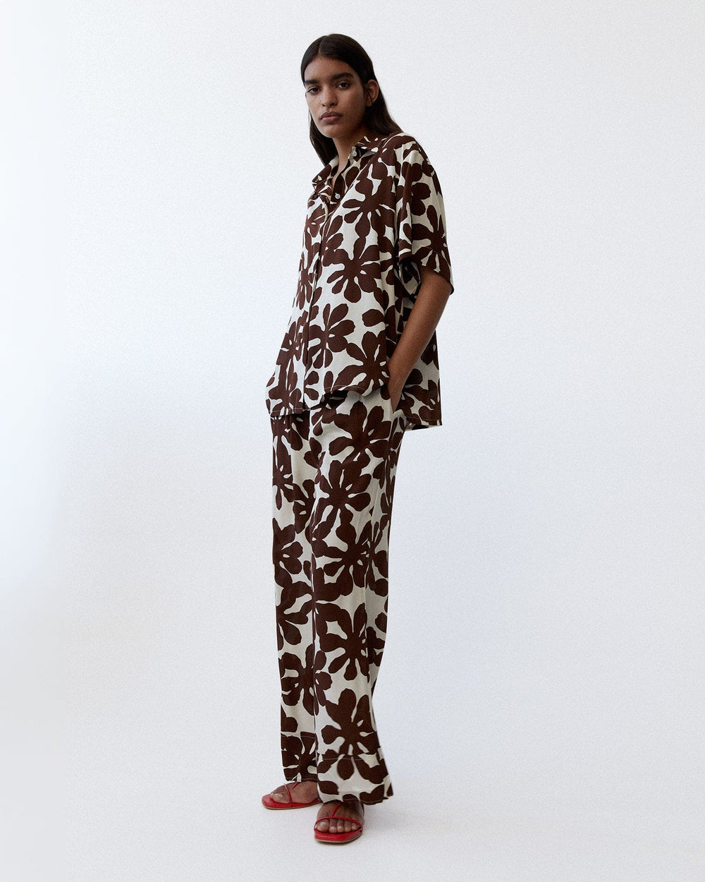 The Evening Sandal | Red