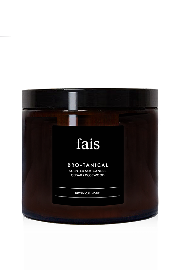Bro-Tanical Cedar & Rosewood Candle