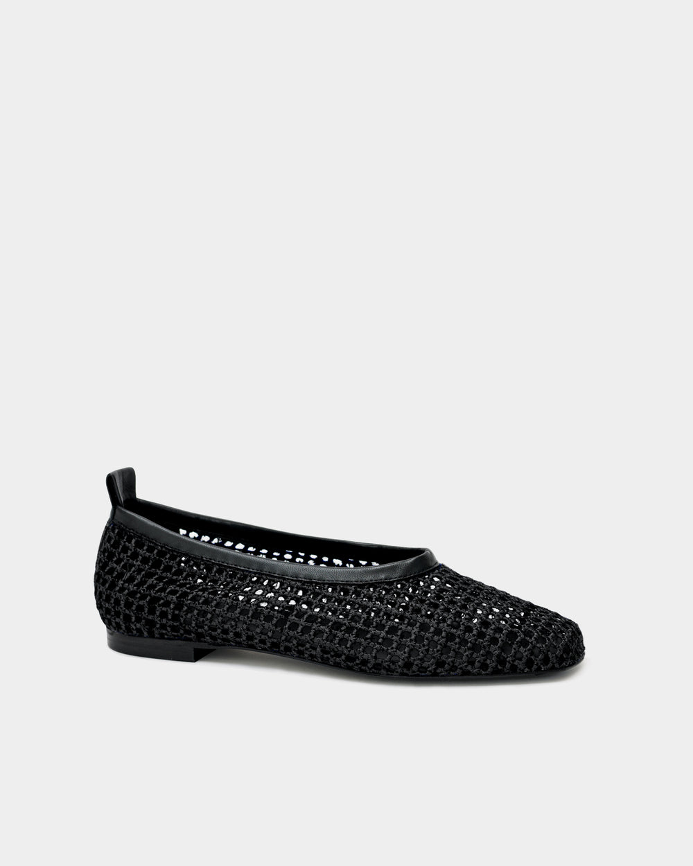 The Foundation Flat | Black Woven