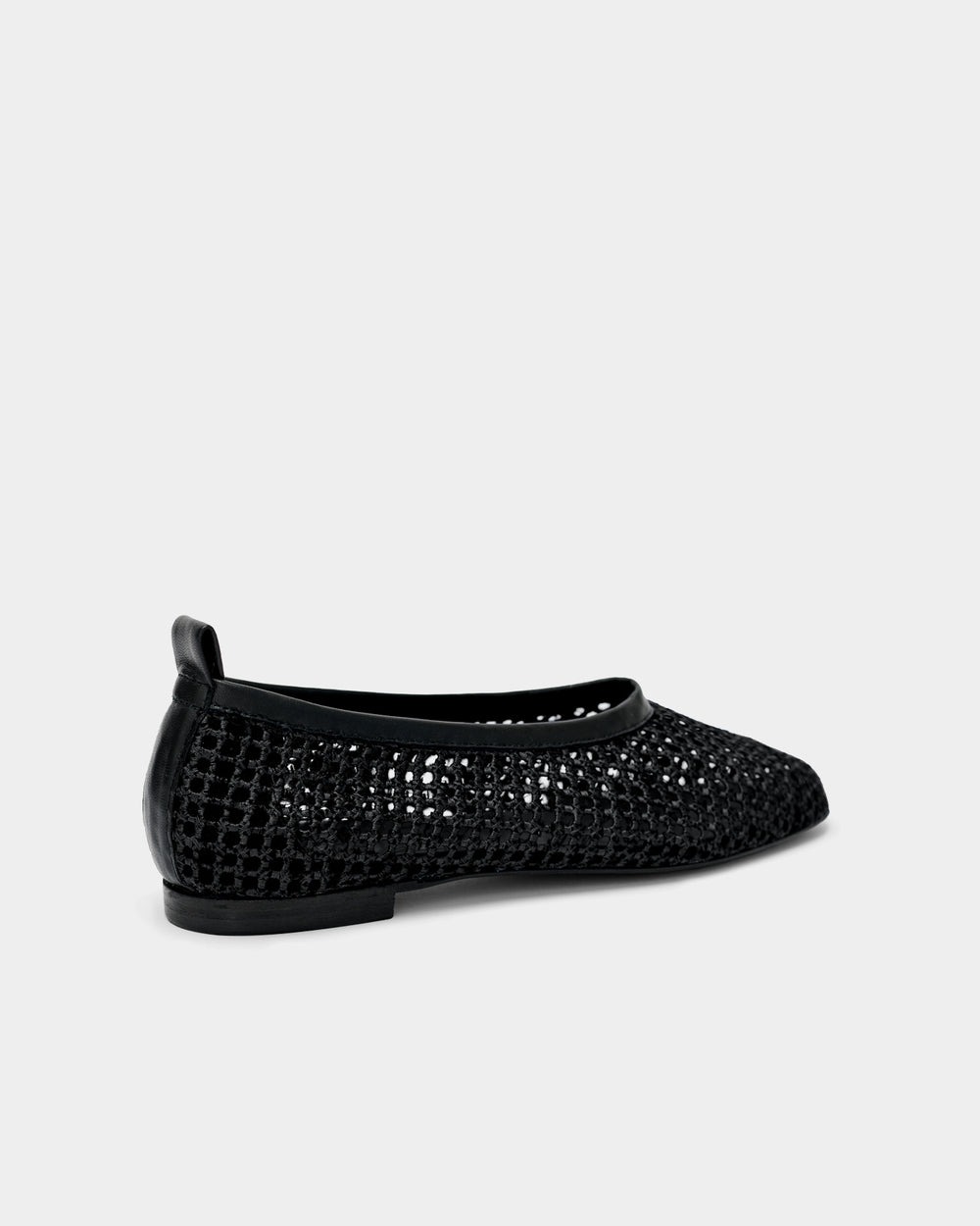 The Foundation Flat | Black Woven