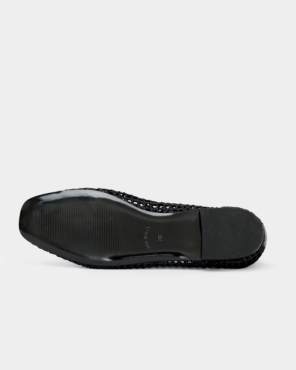 The Foundation Flat | Black Woven
