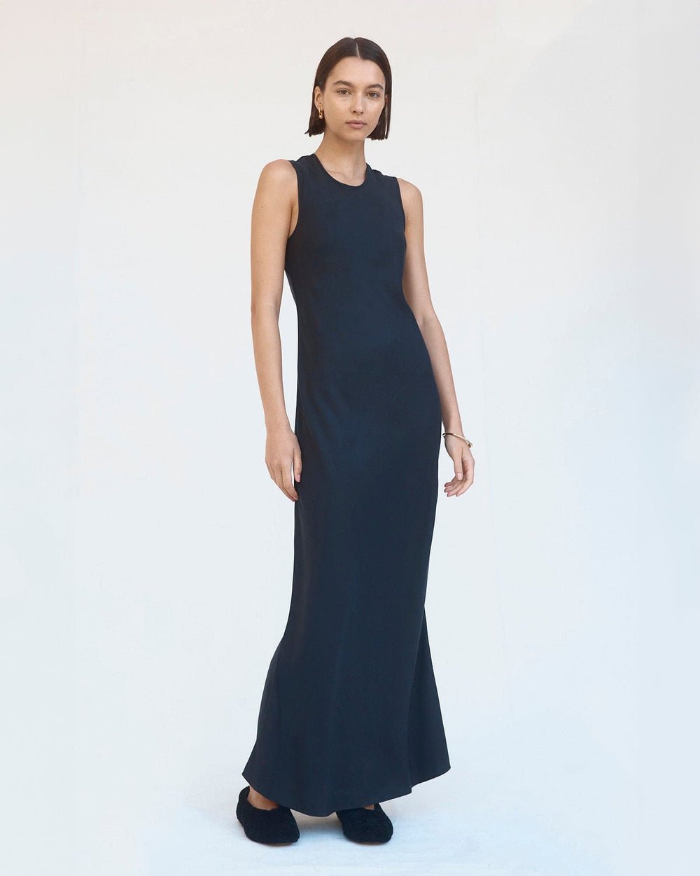 The Foundation Flat | Black Shearling