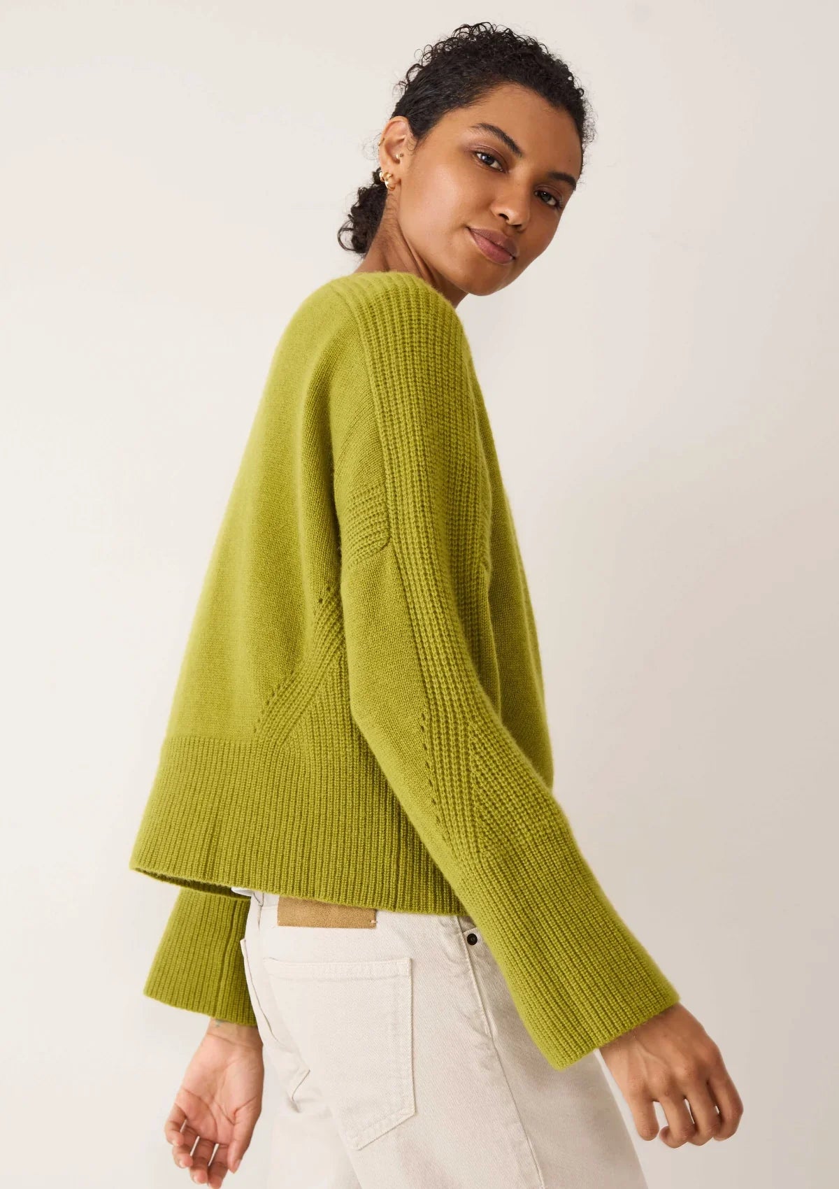 Cashmere Lofty Cardigan | Woodbine Green