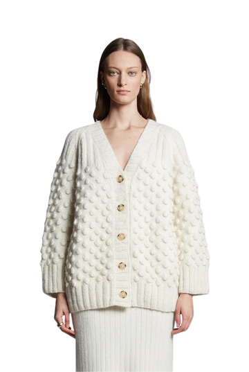 Chunky Alpaca Cardigan