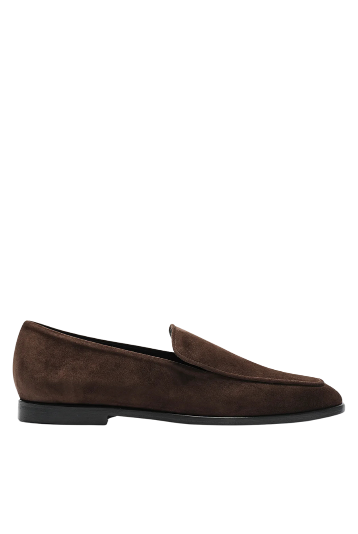 The Modern Moccasin | Brown Suede