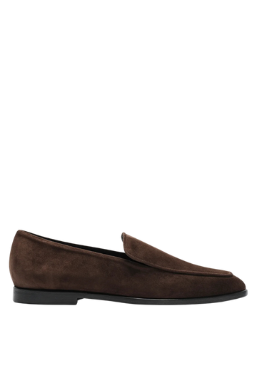 The Modern Moccasin | Brown Suede