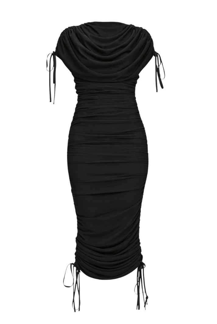 Ratu Mesh Black Dress