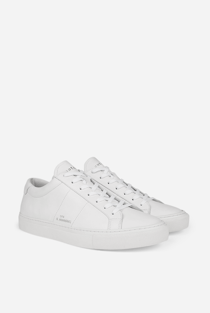 S_One White Sneakers