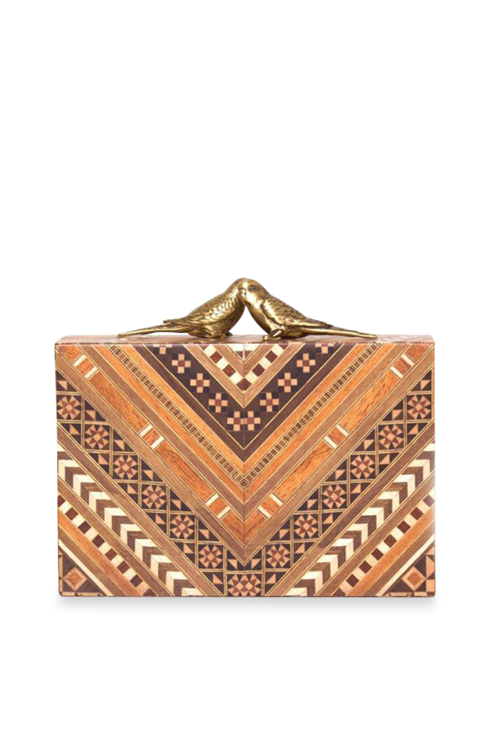 Lovers Marquetry Bag